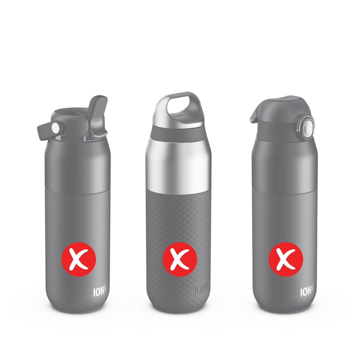 Leak Proof Water Bottle Accessory, Replacement Lid, Light Purple, Small / Medium