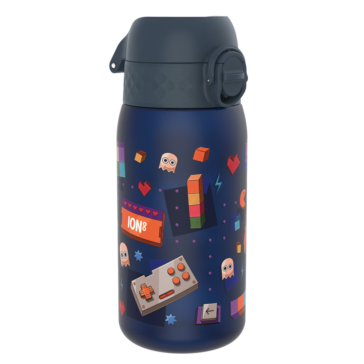 Leak Proof Kids Water Bottle, Recyclon, Gamer, 350ml (12oz)