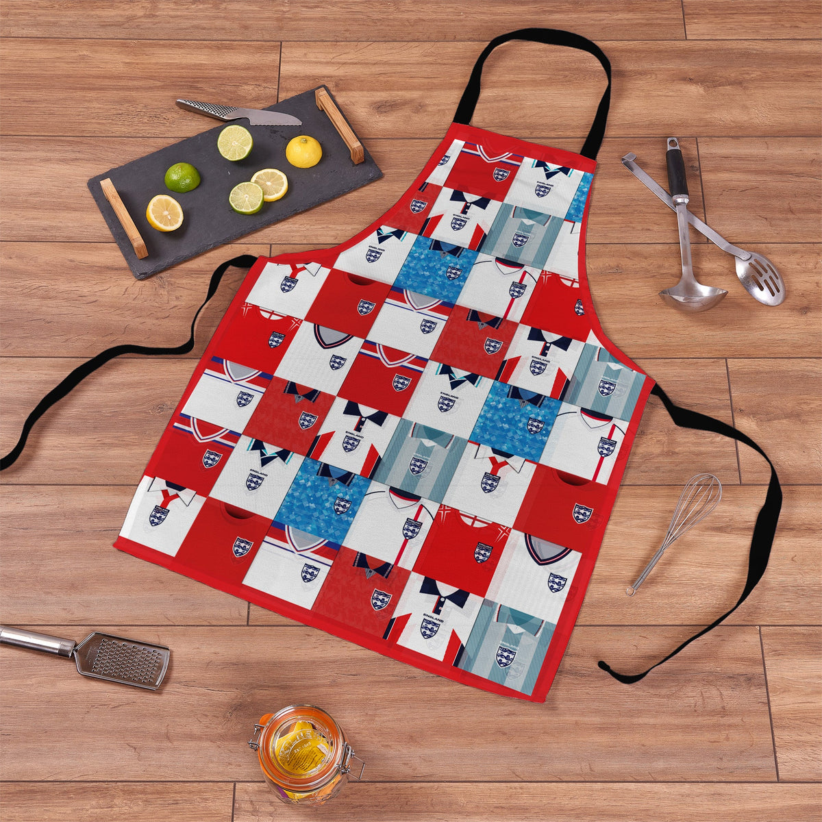England - Kit Montage - Water-Resistant Adults Apron