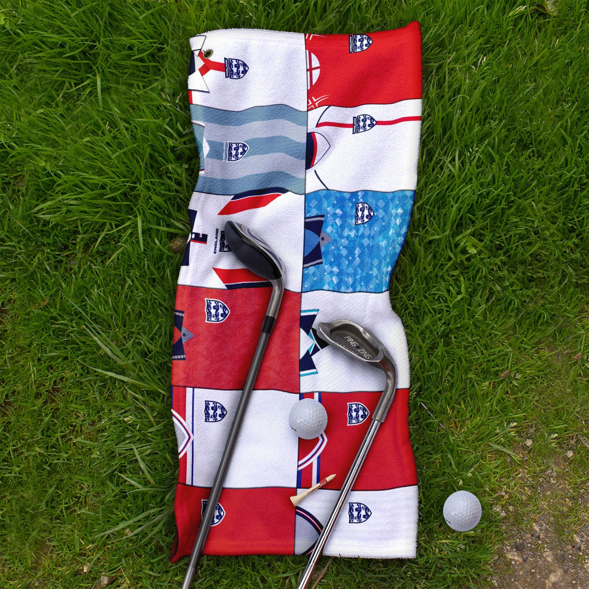 England - Kit Montage - Golf Towel