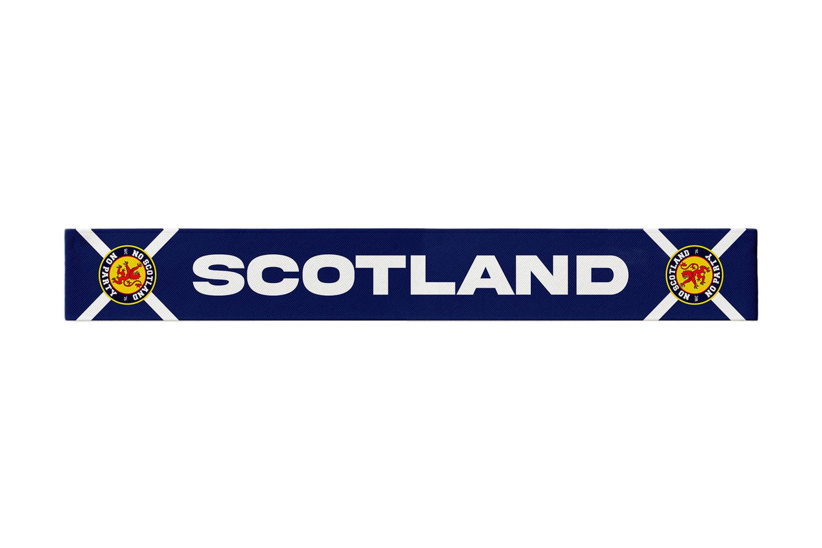 Scotland - WC26 - Knitted Eyelet Football Scarf