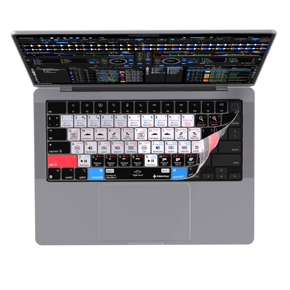 RekordBox Keyboard Covers for MacBook Pro