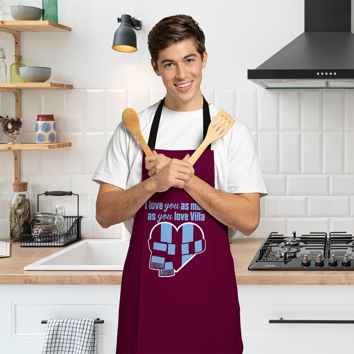 Love you as much as You Love Villa - Novelty Apron