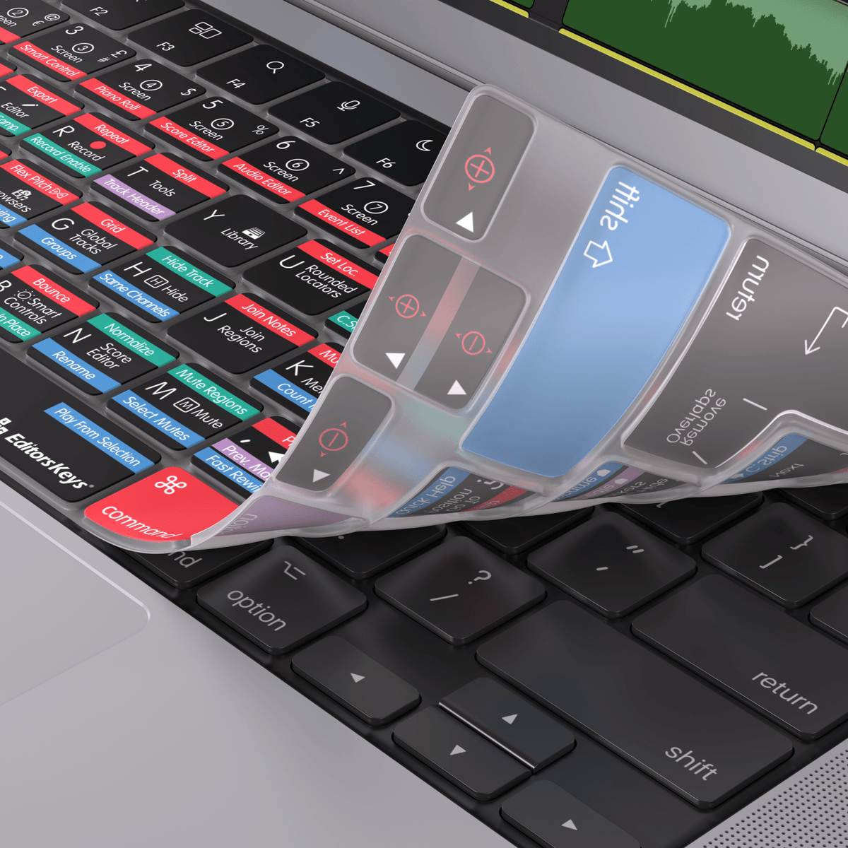 Apple Logic Pro Keyboard Covers for MacBook and iMac