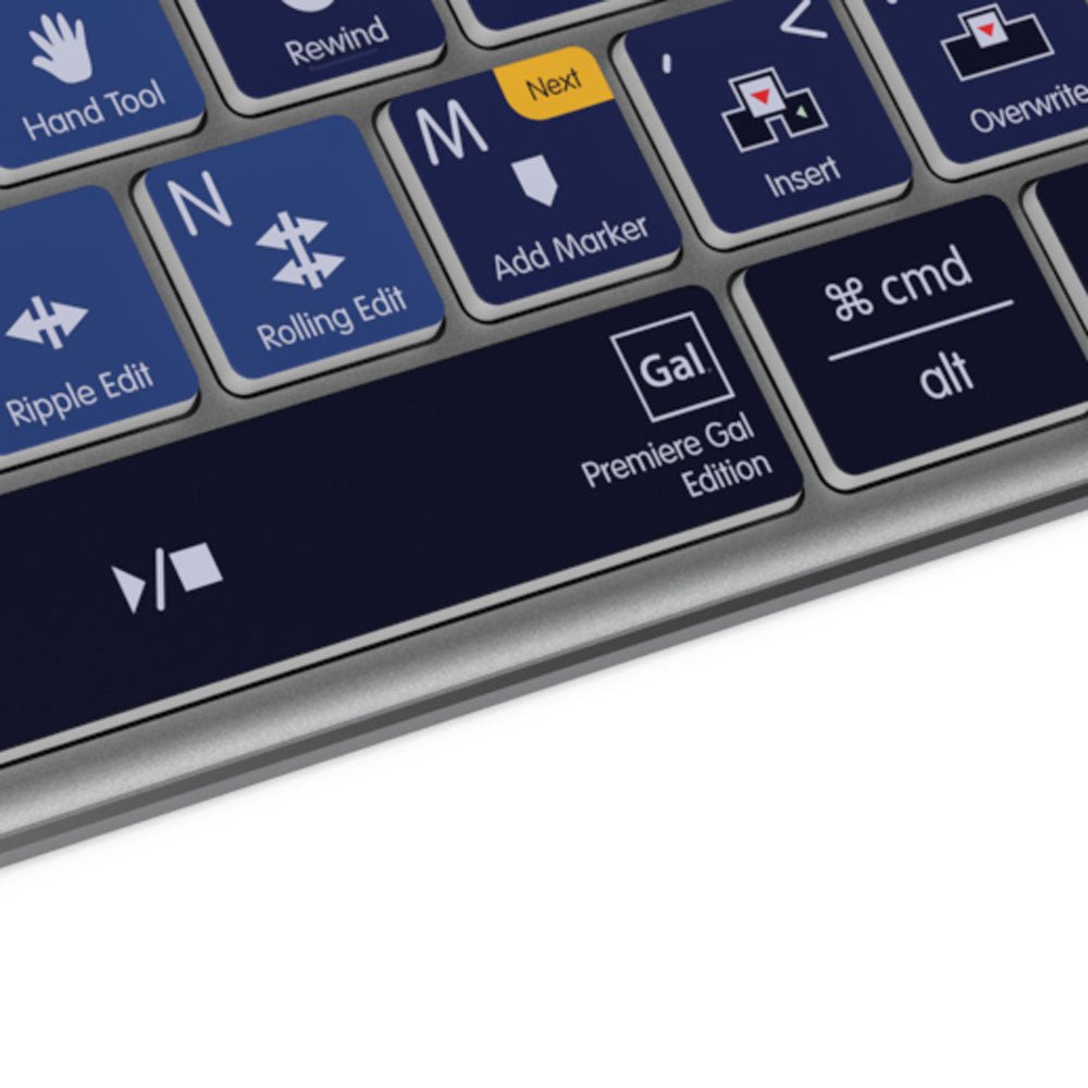 EXCLUSIVE Premiere Gal Keyboard | Backlit | Wired & Wireless | Mac & PC