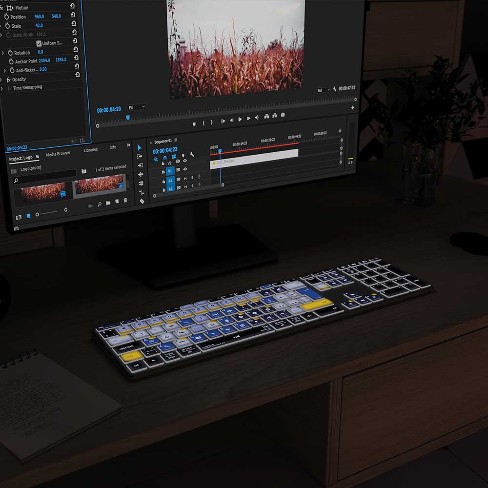 EXCLUSIVE Premiere Gal Keyboard | Backlit | Wired & Wireless | Mac & PC