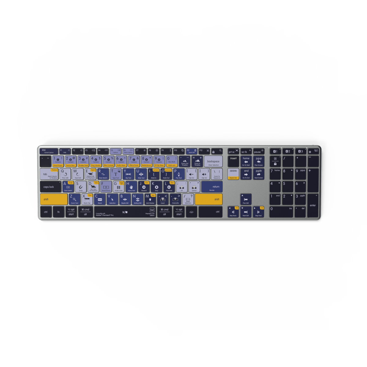 EXCLUSIVE Premiere Gal Keyboard | Backlit | Wired & Wireless | Mac & PC