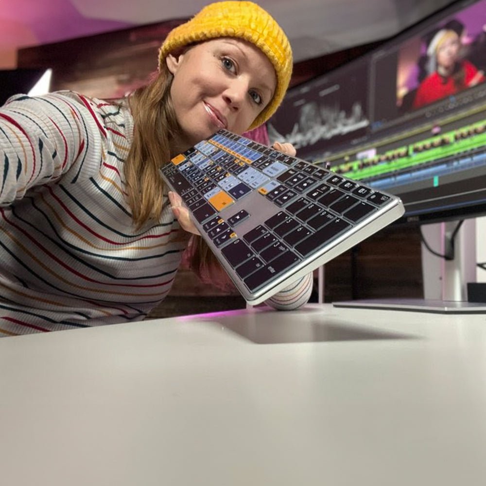 EXCLUSIVE Premiere Gal Keyboard | Backlit | Wired & Wireless | Mac & PC
