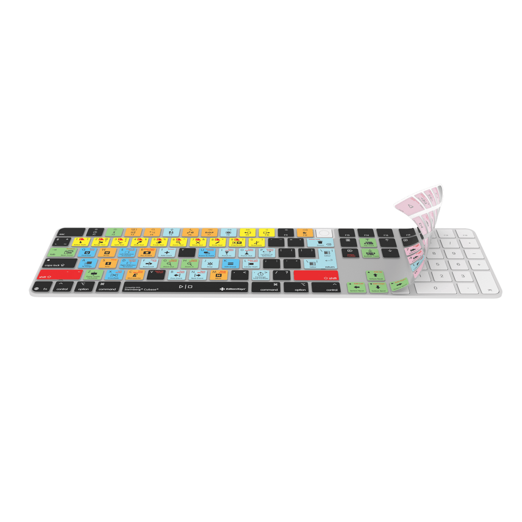 Keyboard Cover designed for Steinberg Cubase | for MacBook and iMac