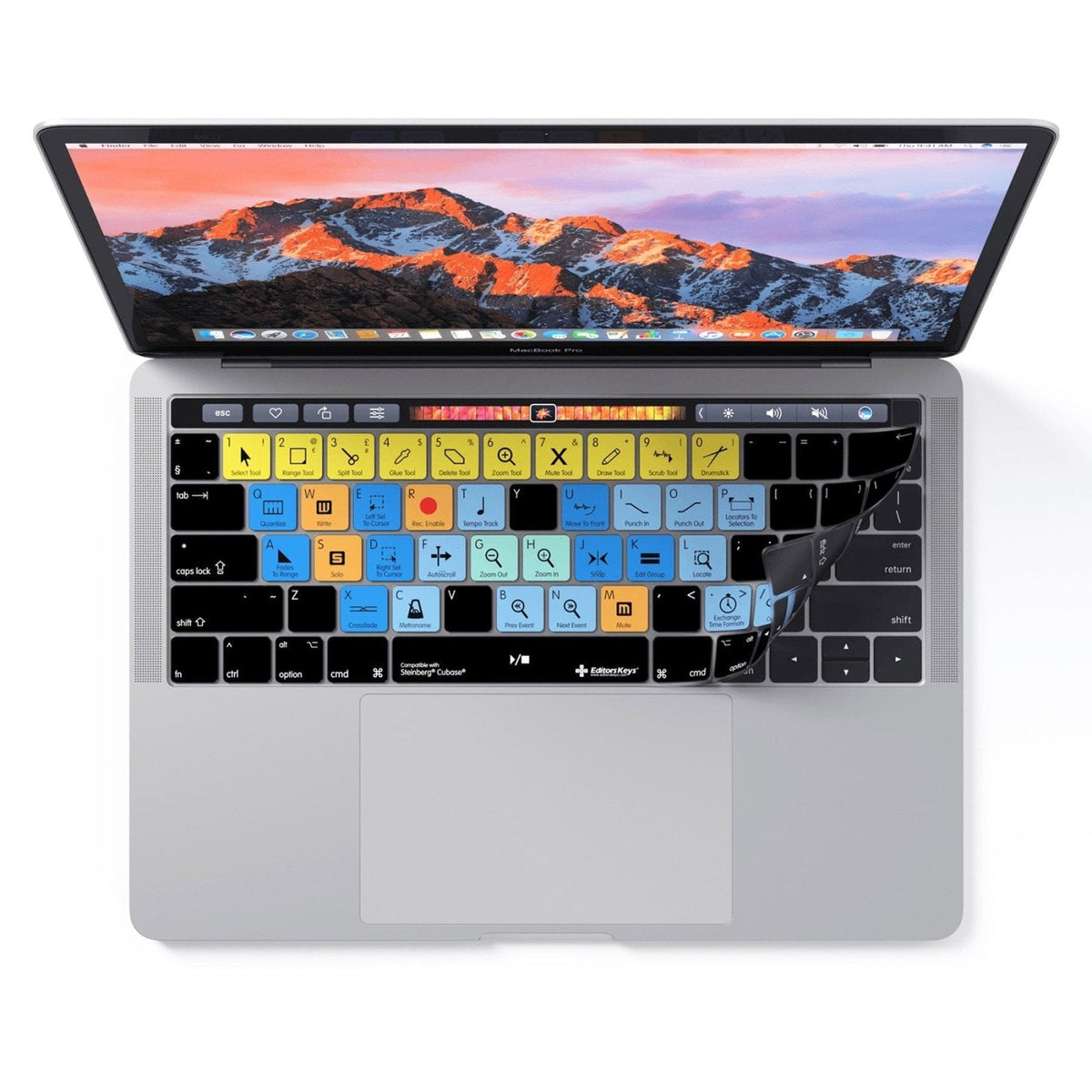 Keyboard Cover designed for Steinberg Cubase | for MacBook and iMac