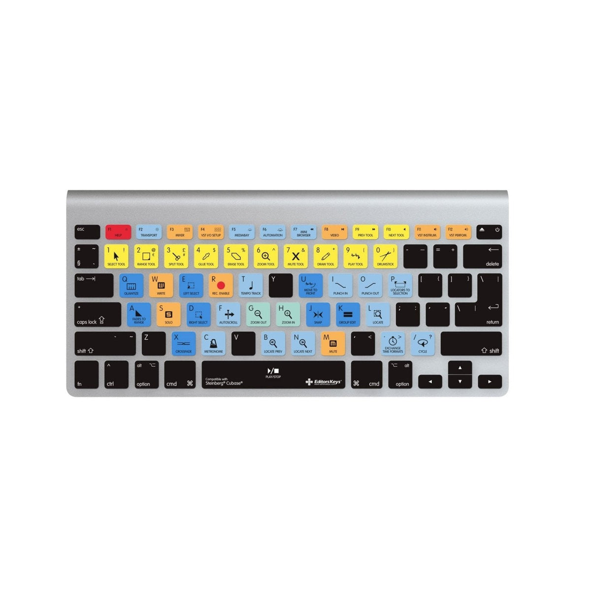 Keyboard Cover designed for Steinberg Cubase | for MacBook and iMac