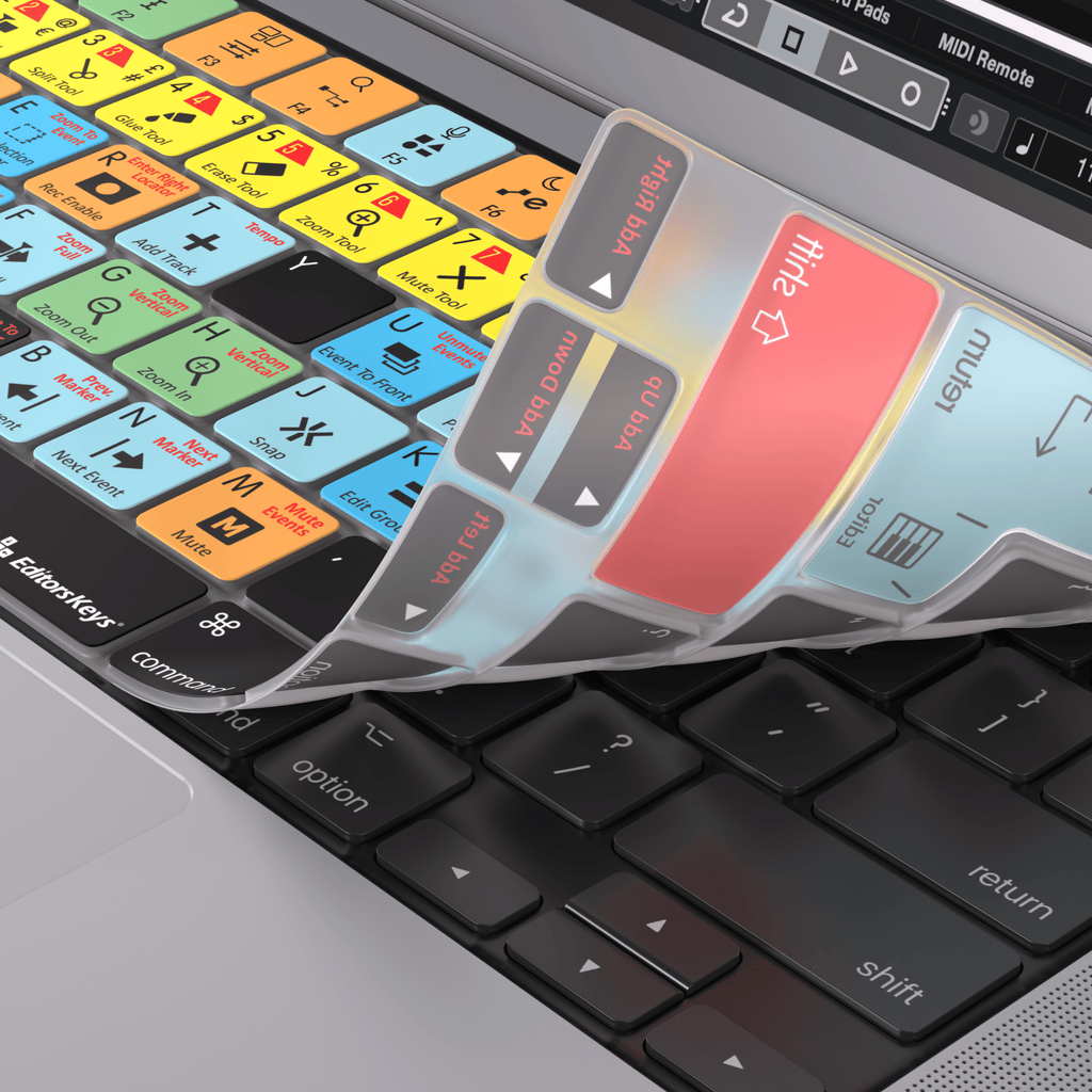 Keyboard Cover designed for Steinberg Cubase | for MacBook and iMac