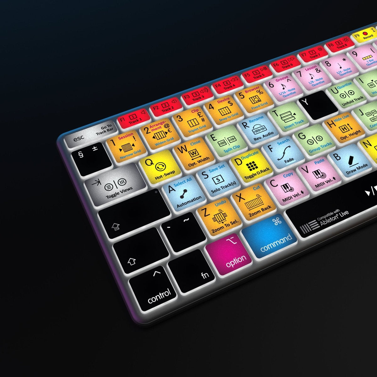 Ableton Live Keyboard | AB10 Backlit | Wired & Wireless | Mac & PC