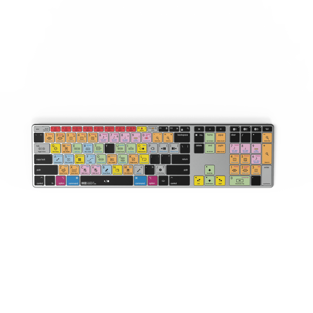 Ableton Live Keyboard | AB10 Backlit | Wired & Wireless | Mac & PC