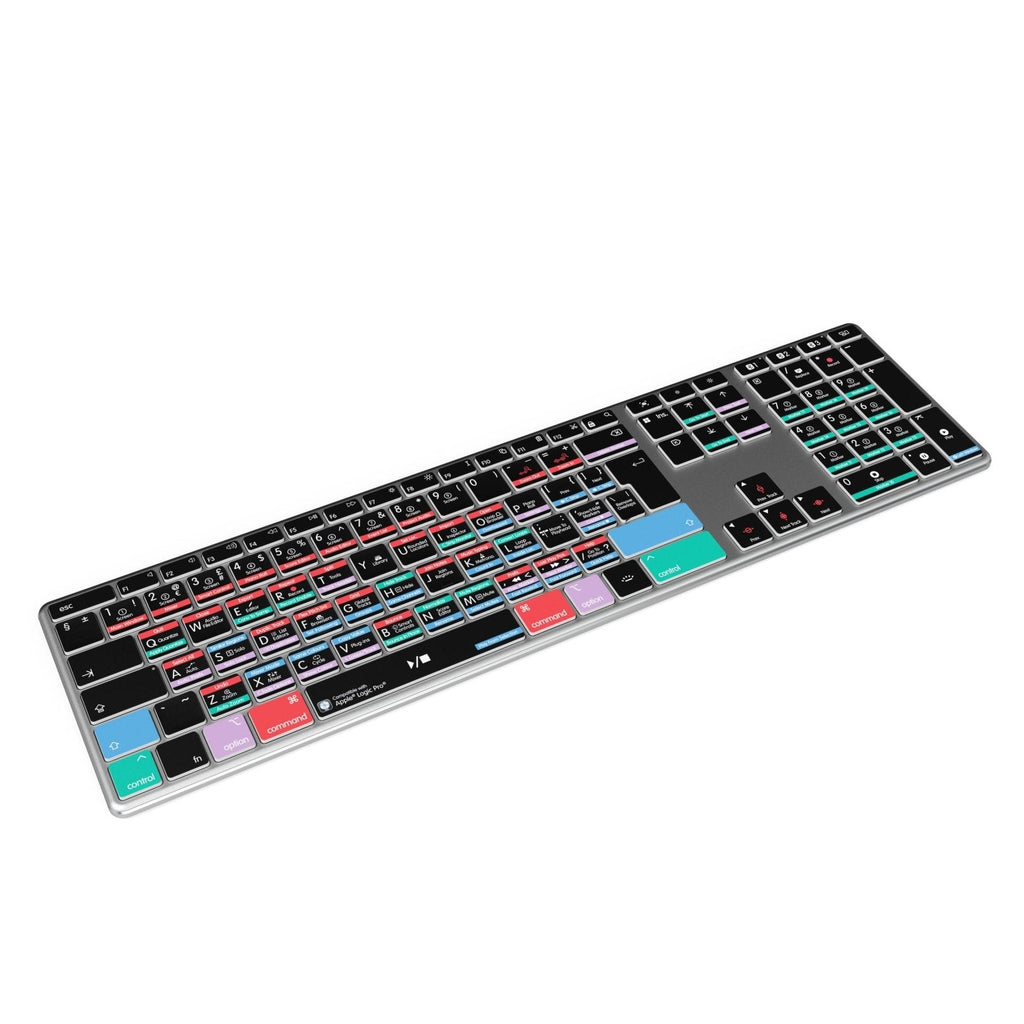 Logic Pro Keyboard | AB10 Backlit | Wired & Wireless | Mac