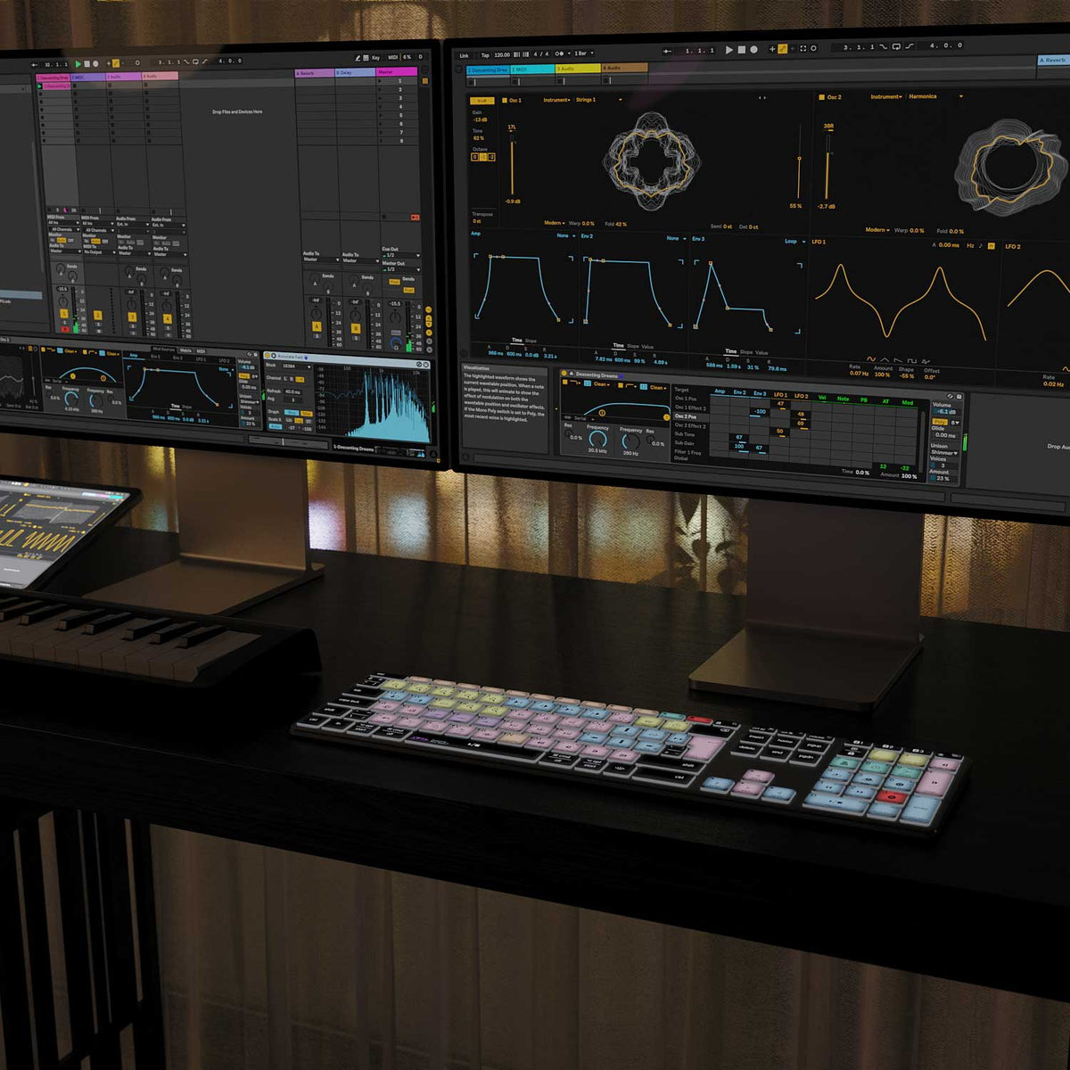 Pro Tools Keyboard | AB10 Backlit | Wired & Wireless | Mac & PC