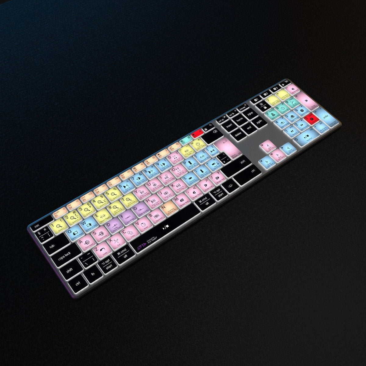 Pro Tools Keyboard | AB10 Backlit | Wired & Wireless | Mac & PC