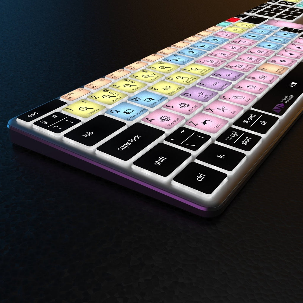 Pro Tools Keyboard | AB10 Backlit | Wired & Wireless | Mac & PC
