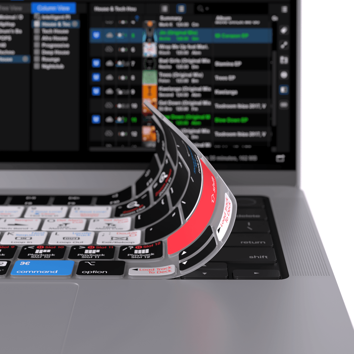 RekordBox Keyboard Covers for MacBook Pro