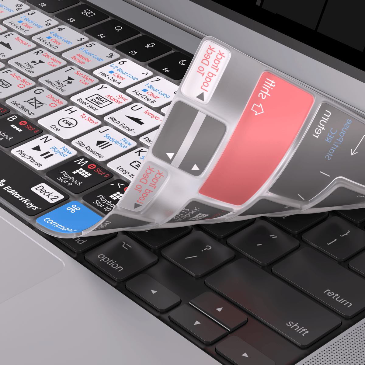 RekordBox Keyboard Covers for MacBook Pro