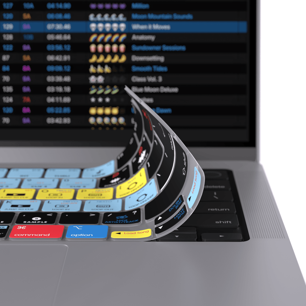 Serato DJ Keyboard Covers for MacBook and iMac
